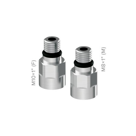 Συστολοκό Merabell M10x1(Θ)-M8x1(Α) για σωλήνα Aqua (2 τεμ.)