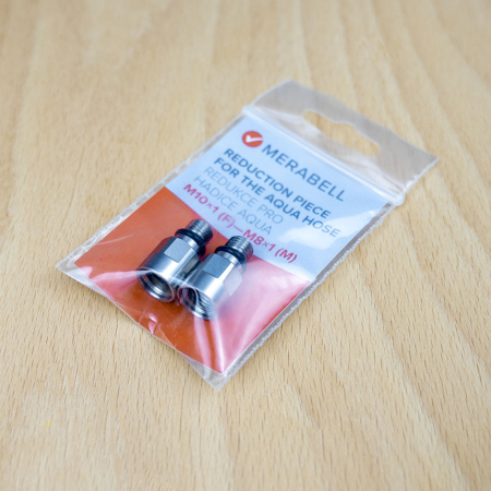 Συστολοκό Merabell M10x1(Θ)-M8x1(Α) για σωλήνα Aqua (2 τεμ.)