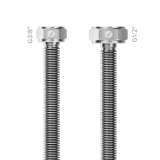 Σωλήνας inox AISI 316L, Merabell Aqua Classic, μπάνιο, G3/8