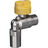 Βαλβίδα ασφαλείας αερίου Merabell VAIT Rp1/2 x Rp1/2 - γωνιακή